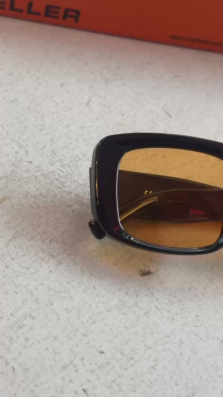 Lentes de Sol - Delu Black Orange