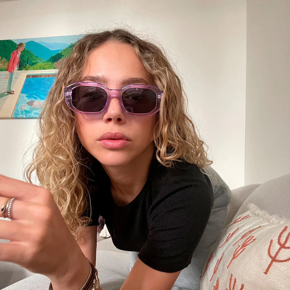 Lentes de Sol - Kessie Purple Carbon