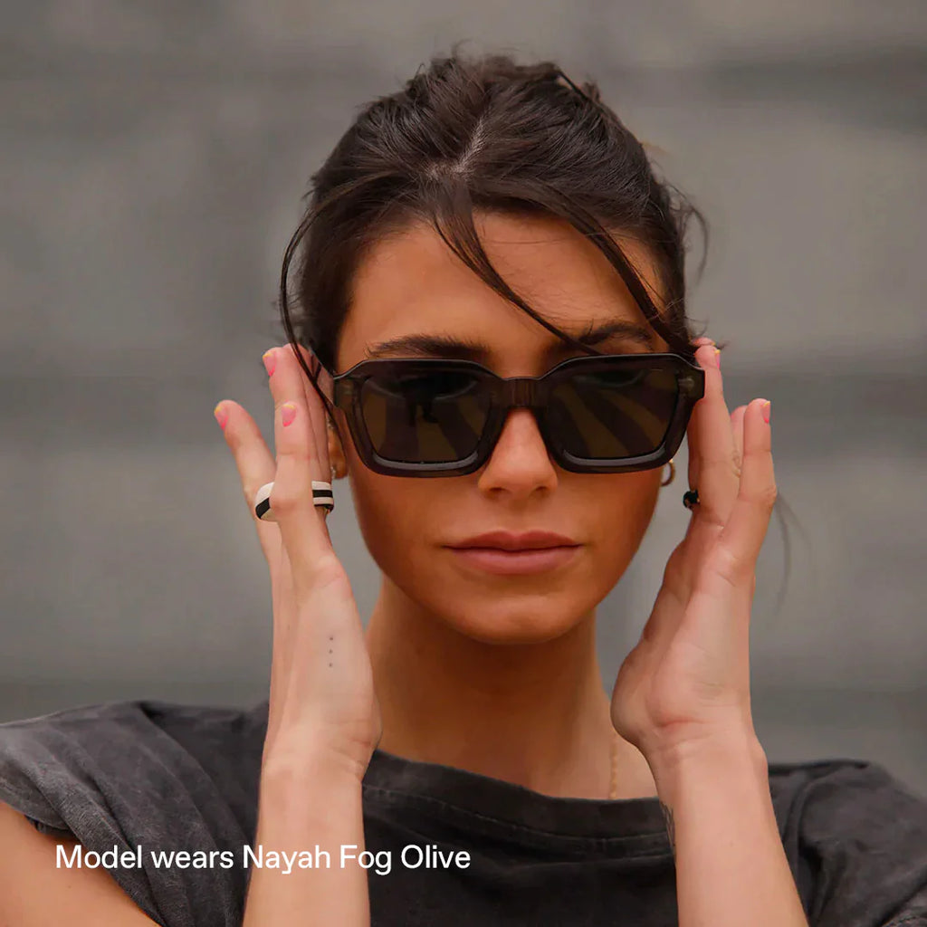 Lentes de Sol - Nayah Fog Olive – Meller Argentina