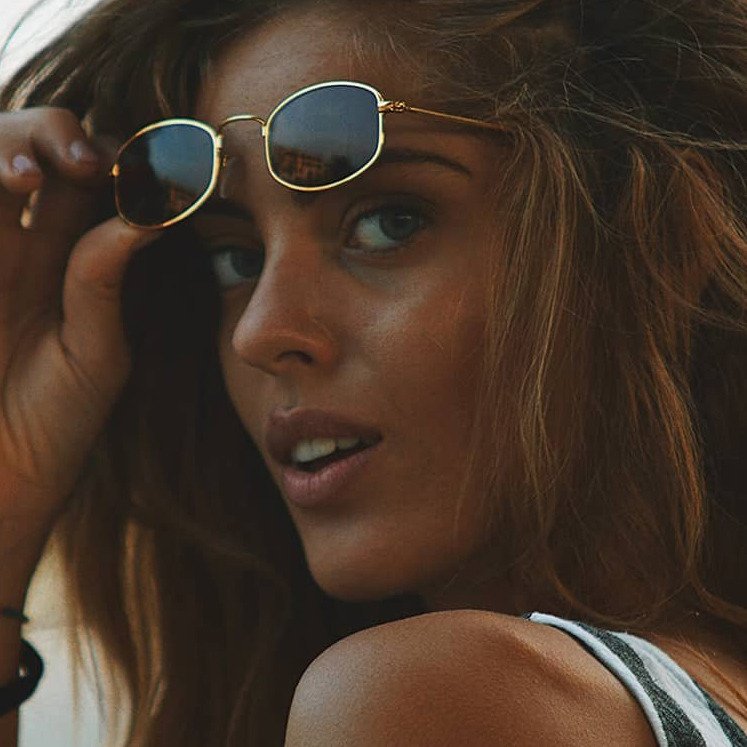 Lentes de Sol - Suku Gold Kakao